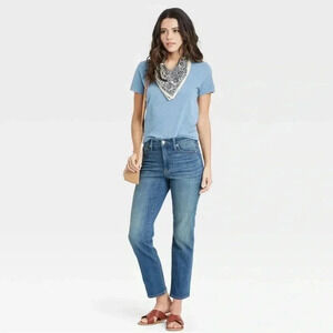 Universal Thread Jeans Womens High Rise Slim Straight Denim Size 2